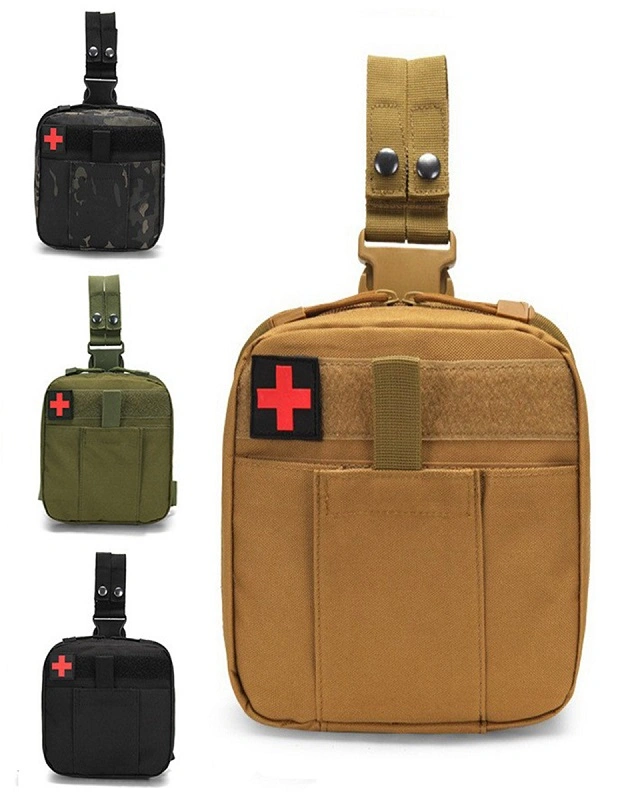 Molle táctico Mini kit de primeros auxilios de la bolsa de supervivencia de viajes Bolsa de emergencia para salvar la vida de Camping Caso