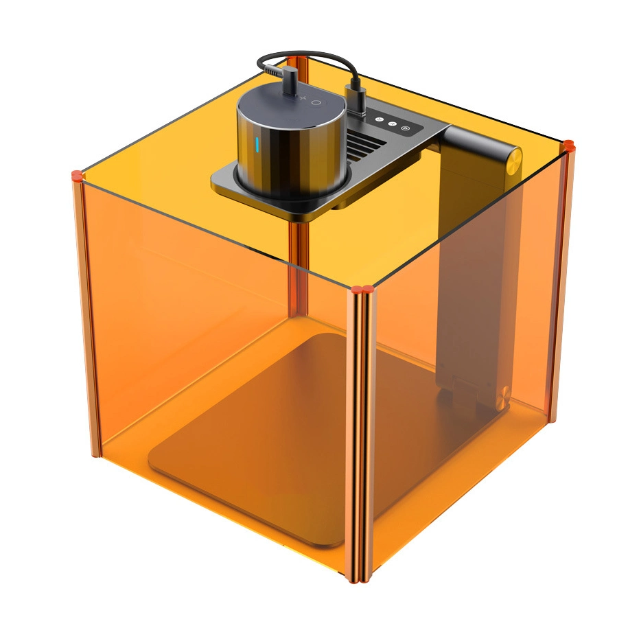 Máquina láser de sobremesa portátil 405nm Mini máquina de marcado grabado