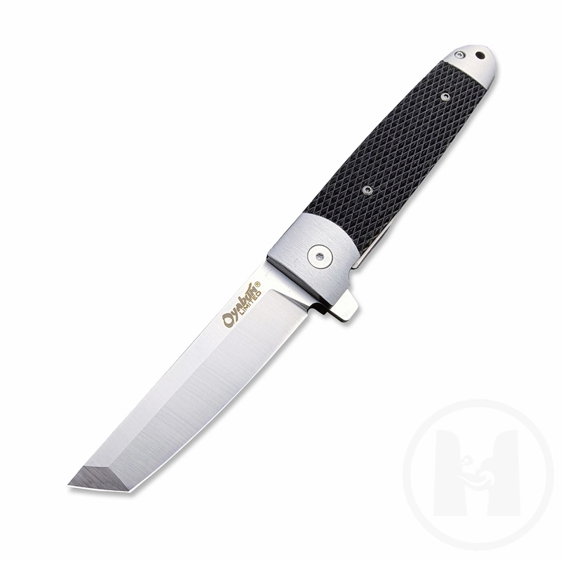 Rescuencia de Rescate exterior Oyabun de acero frío cuchillo de camping EDC G10 Cuchillo de bolsillo plegable de asa