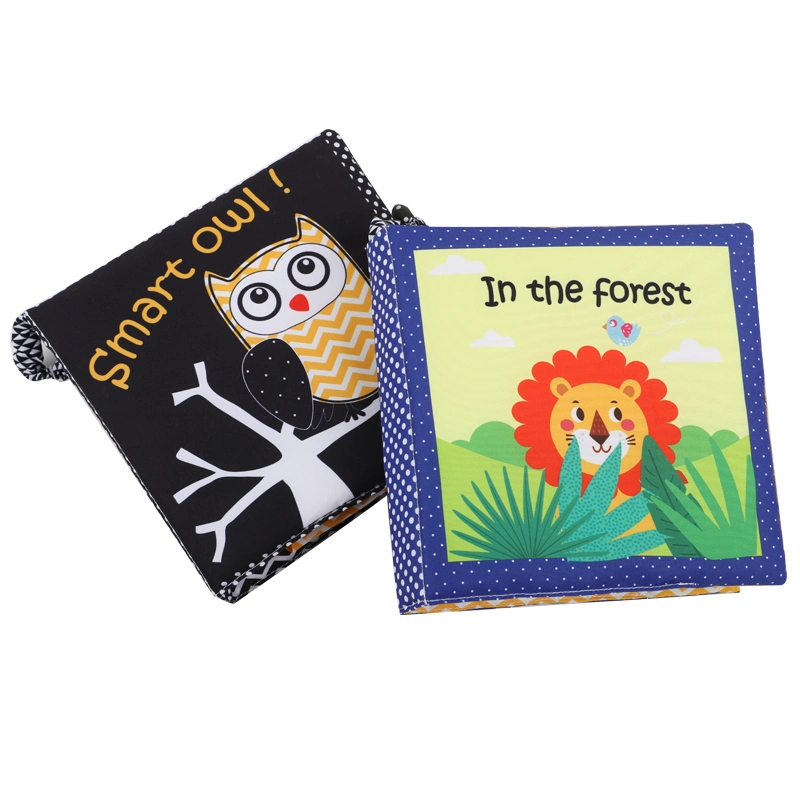 Chiffon doux bébé livres pour enfants développement intellectuel des jouets éducatifs