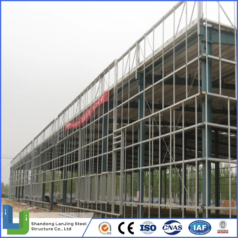 Low Cost Prefabricated Building Warehouse Workshop Hangar Steel Structure Construction for Customization