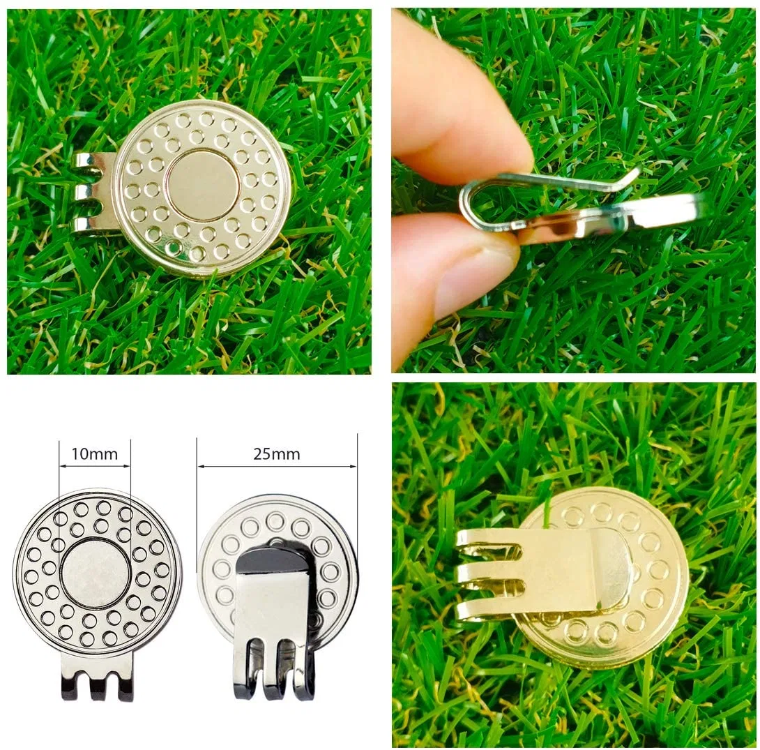 Magnetische Golf Hut Clip Golf Ball Ziel Marker Professional Golf Zubehör Für Schulungshilfen