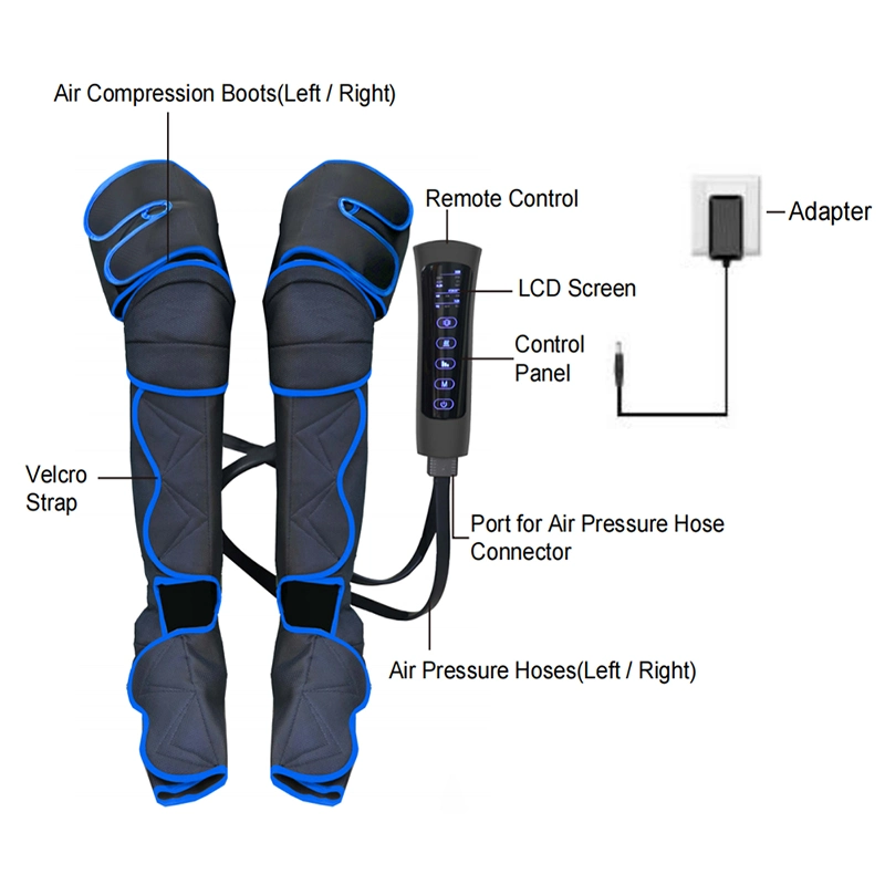 Personal Small Wireless Wholesale/Supplier Instrument Professional OEM Foot Leg Massager