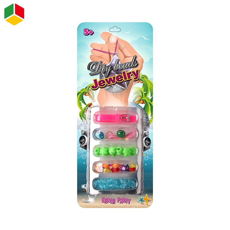 Variedade QS Color Kids Criativo Educacional Cordão bricolage Recreio Jóias de Kit de Tomada de meninas colorido artesanal String de talão do conjunto de acessórios de brinquedos para Dom