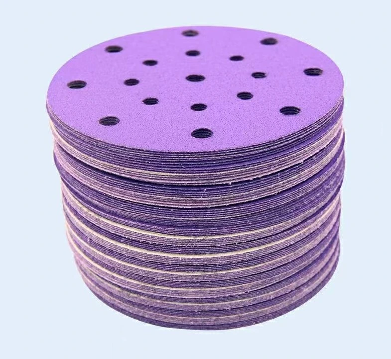 Papier sablé violet abrasif à crochet et à boucle équivalent à 3 m de Cubitron II 737u