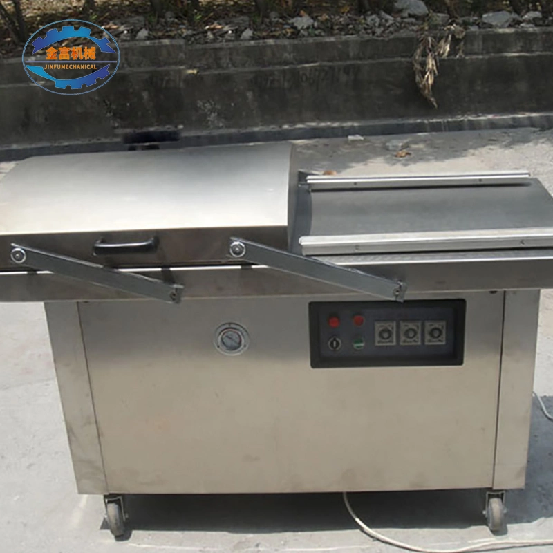 Automatic Soybean Food Vacuum Wrapp Packaging Machine