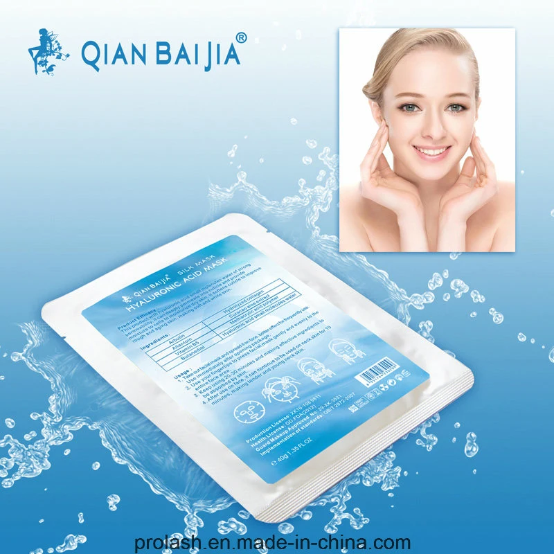 OEM Available Qbeka Hyaluronic Acid Small Molecules Moisturizing Facial Mask