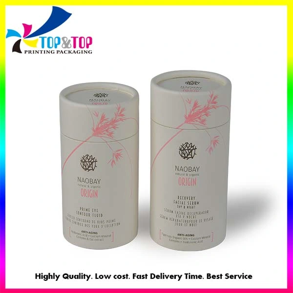 Custom Wholesale/Supplier Unique Round Cardboard Essential Oil Bottle Packaging Paper Box