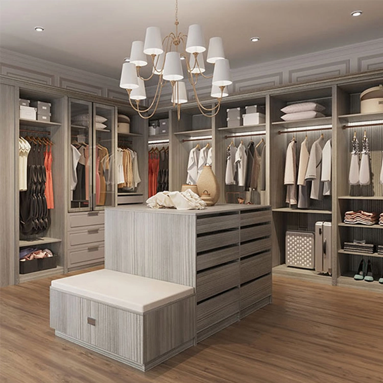 Home Hotel Modern Big Bedroom Closet Wardrobe Furniture