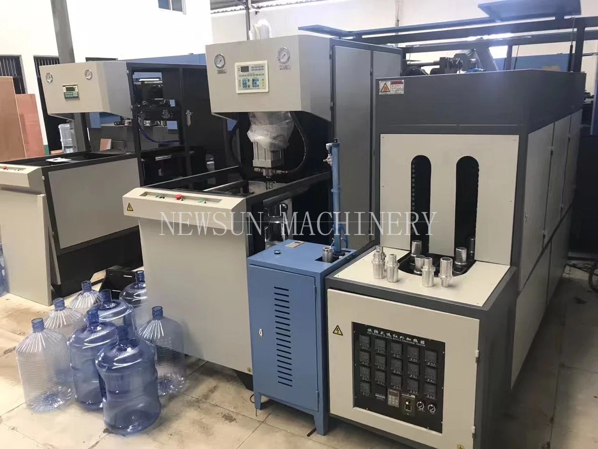 Fully-New China Good Price Semi Automatic Jar Pet Preform Blower Factory Blowing Mold Molding Mould Moulding Machine