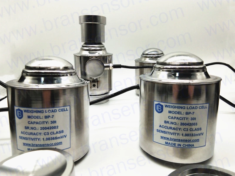 Brans Pr6221 20t 30t 50t Turck Scale Load Cell with Stainless Steel and IP68 Protection (BP-7)