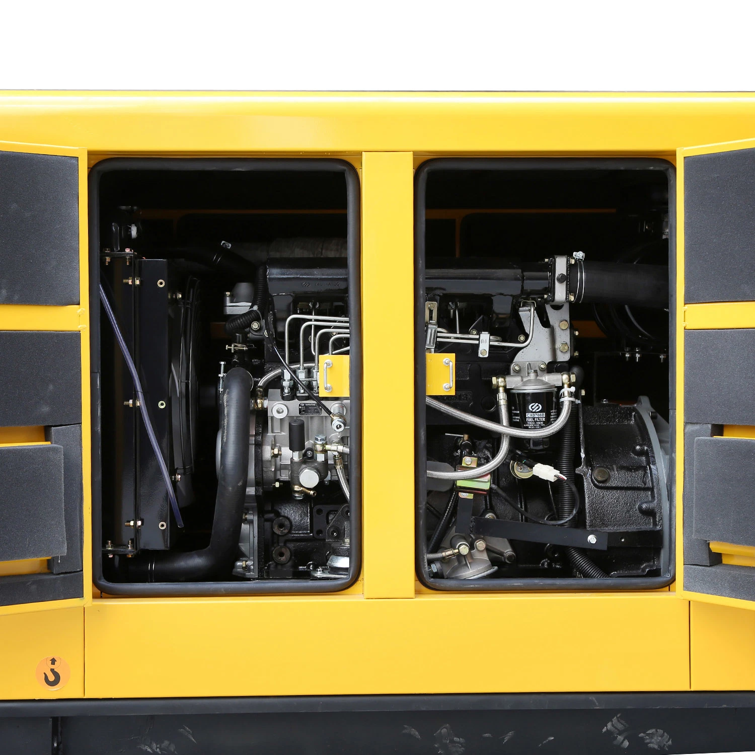 China Guangzhou Factory Forward (4JB1) 25kva Silent Schallschutz Single Phase Diesel Generator Diesel Genset zum Verkauf