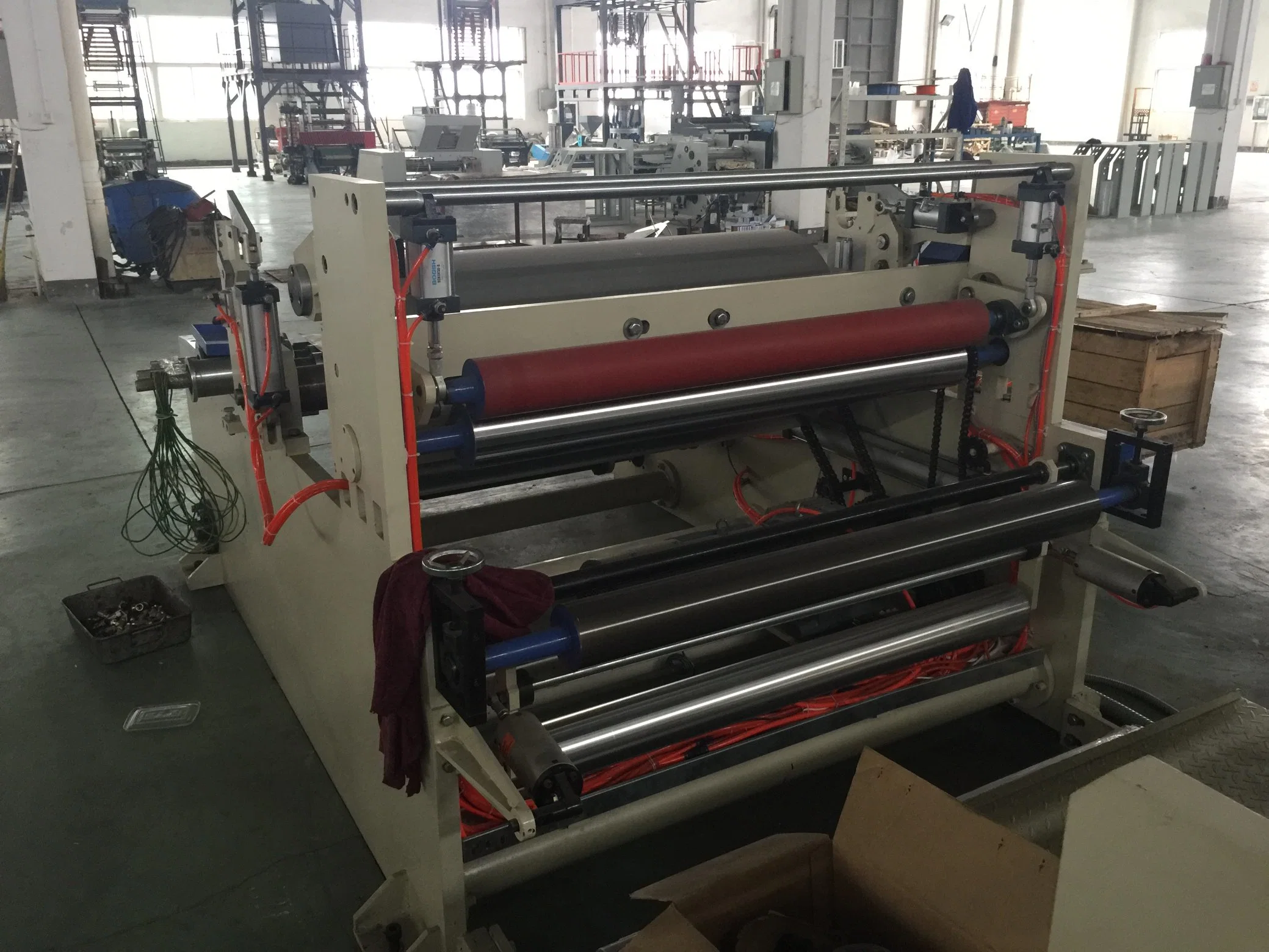 High Speed Non Woven Paper Fabric PP PVC Single Side Laminating Machine