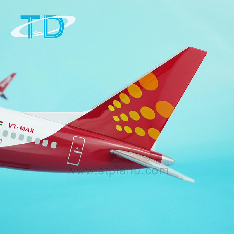 Spicejet B737 Max 8 Resin Craft Models