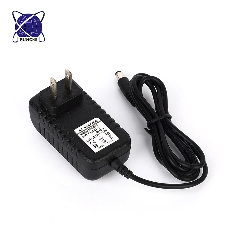 12V 1un cargador de pared de luz LED para el adaptador de 12V DC