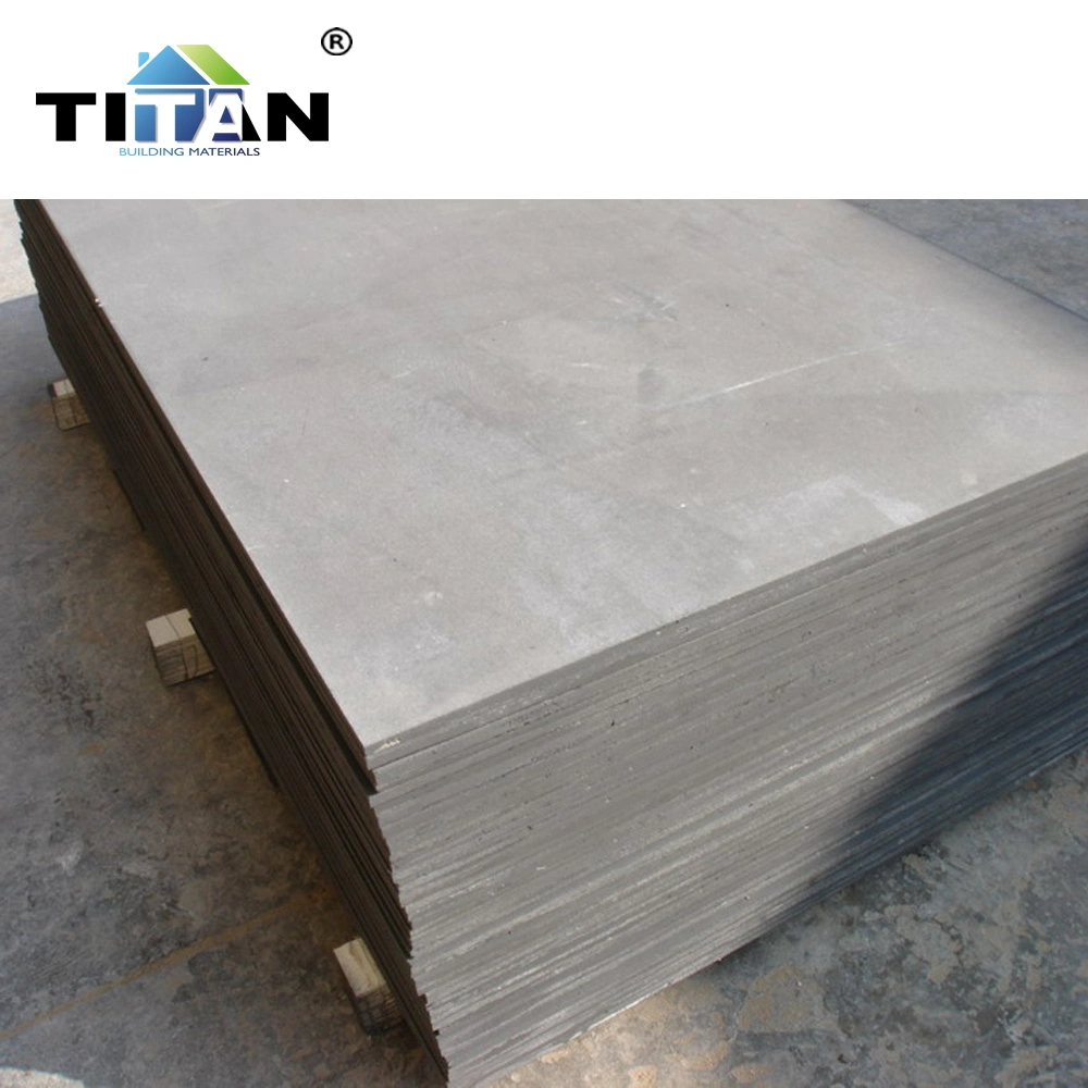 Titan Wall Panel Grey Color Fibre Cement Board Guangzhou 12mm