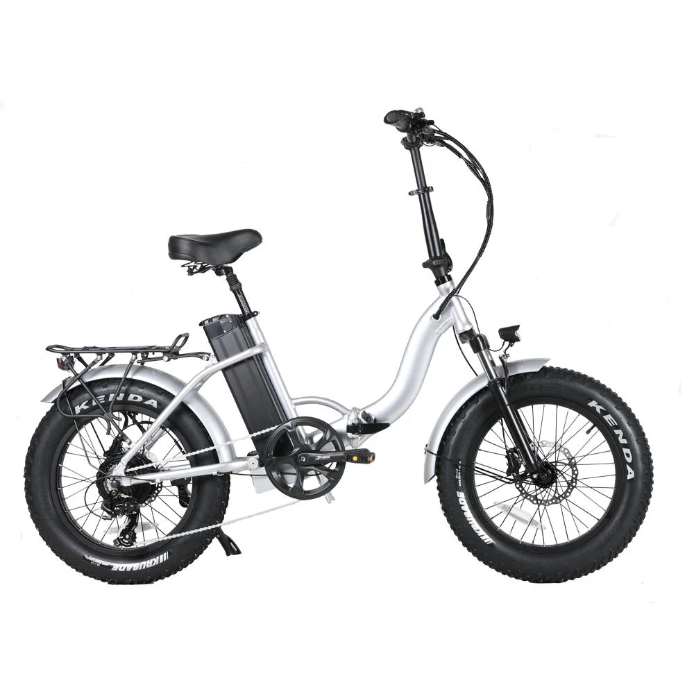 Paso a través de 20inch 500W/750W 32km/H Fat Tire bicicleta plegable eléctrica