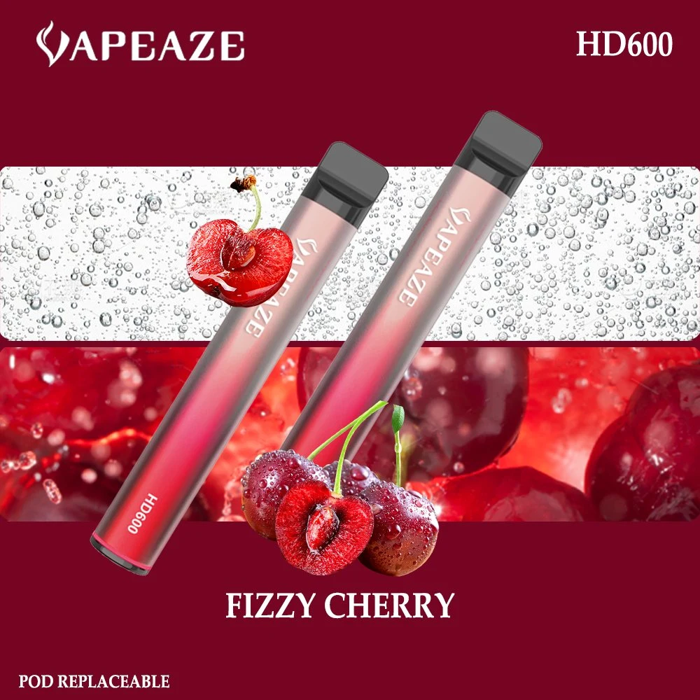 Tpd compatible de la bobina de malla de la HHC D8 Vapes aceite Elf Vape Bar Abierto reemplazable por el 0% de la nicotina Pod 600 Puff vacío gratuitos de salud Vape