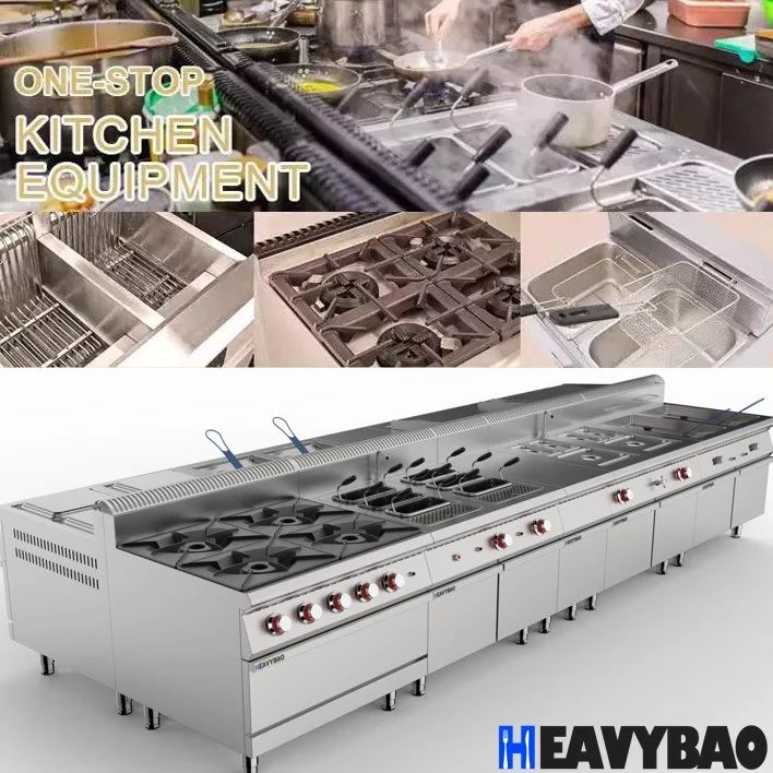 Heavybao comerciales industriales automático eléctrico Horno de pan de equipos de panadería conjunto completo de equipos de cocción