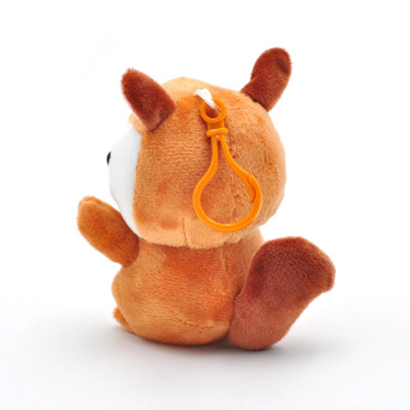 Wholesale/Supplier Cute Squirrel Stuffed Plush Keychain Toy