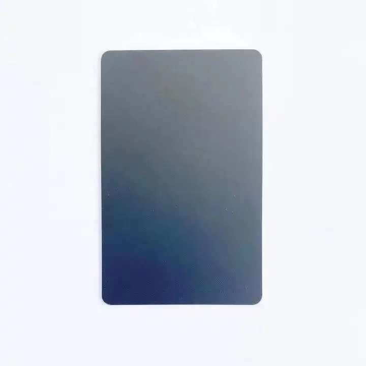 2023 Popular Color Black Blank PVC Card for Business/Gift/Access Control Card