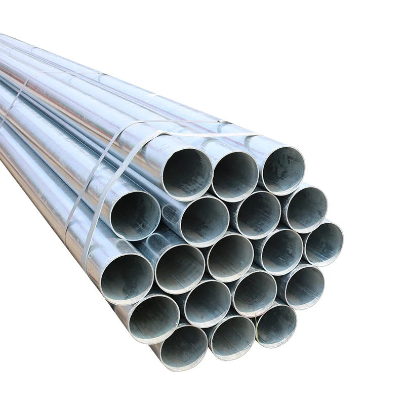 China Hot DIP Galvanized Round Steel Pipe / Gi Pipe Pre Galvanized Steel Pipe Galvanized Tube for Construction