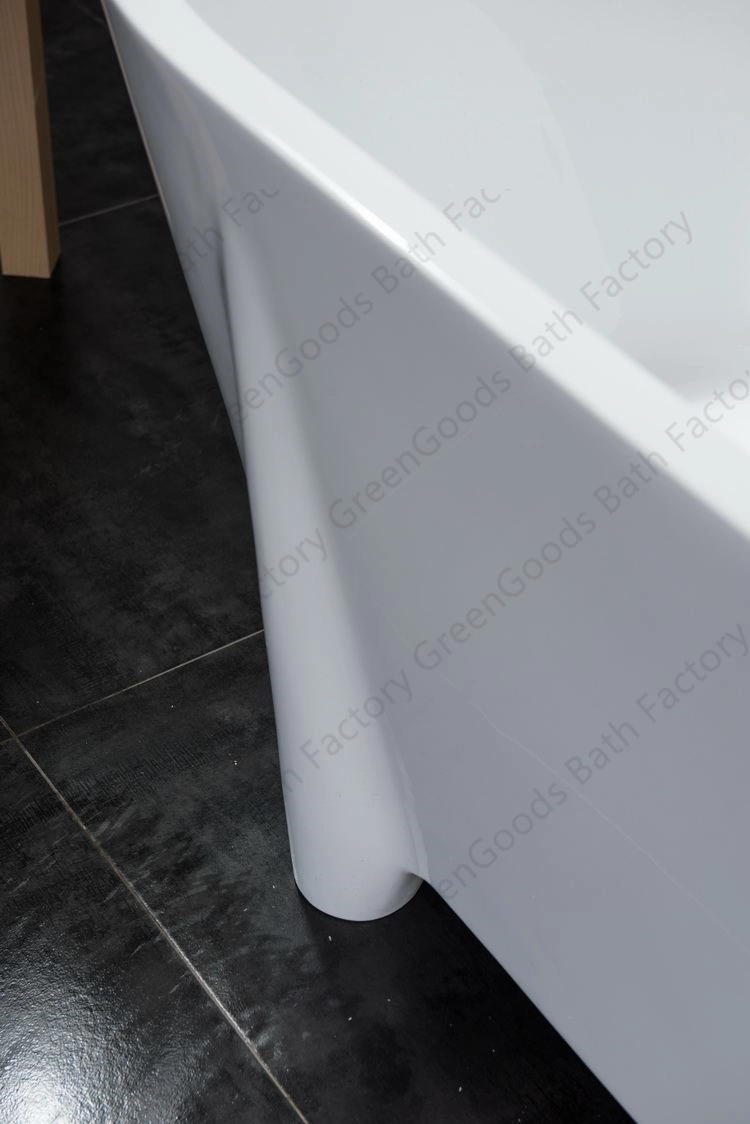 Wholesale/Supplier 1700 mm Adult Acrylic Freestanding Bath Tube From Factory