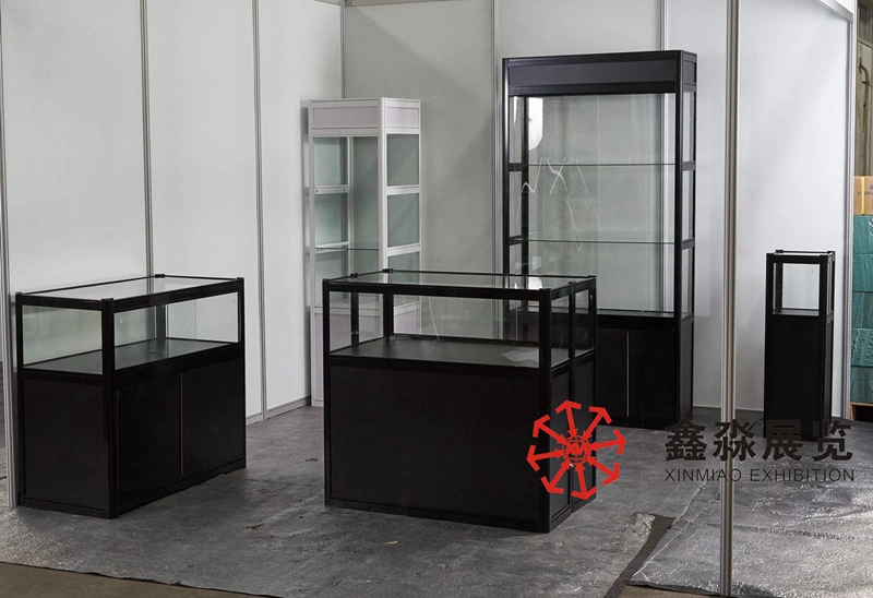 Foldingcase for Display Jewelry, Aluninum Folding Case Easy to Installation and Transportation