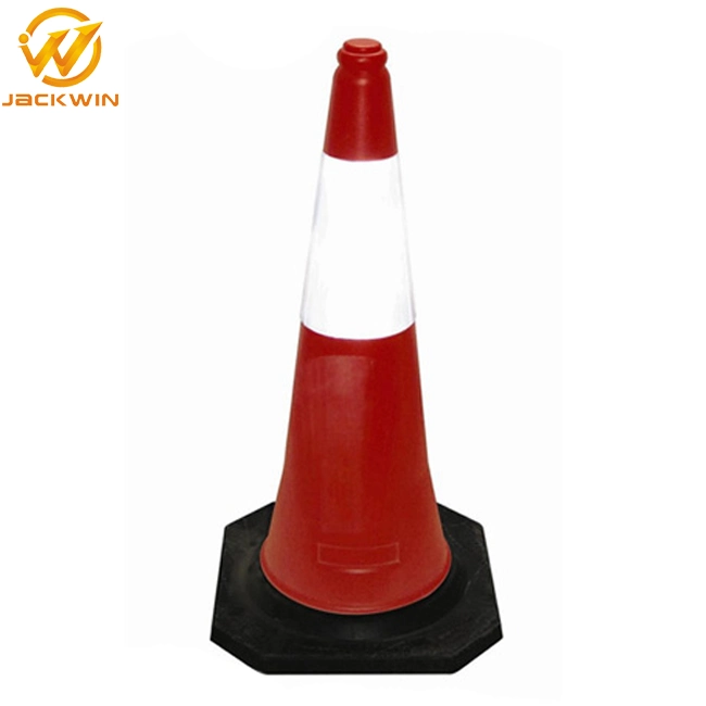 Heavy Duty 5kg Weight Orange Reflective Safety 1m PE Traffic Cone