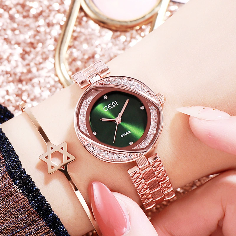 Comercio al por mayor Relojes Fashion relojes de regalo de señoras reloj de pulsera de cuarzo Movt Japón Volver Joyas de acero inoxidable ver