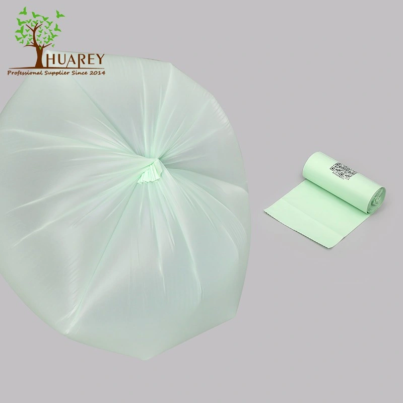 HDPE LDPE Pbat Compostable PLA la fécula de maíz biodegradables Hogar Médico gran gran pollo Tall basura bolsas de basura de plástico negro