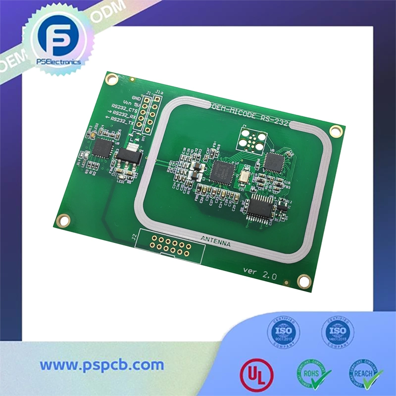 PCBA RFID de montaje de PCB multicapa de rango superior de PS