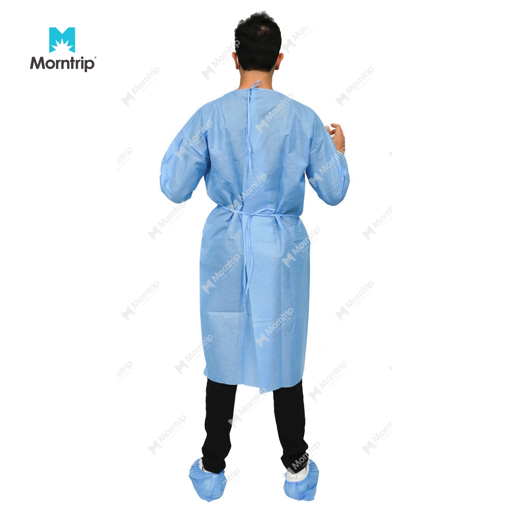 High quality/High cost performance  AAMI Level 1/2/3/4 SMS Nonwoven Hospital Doctor Sterile Protective Clothing Isolation Non Woven Medical Supply Disposable Surgical Gown