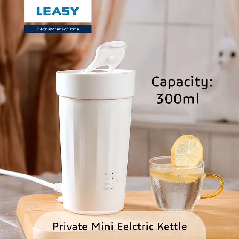 Leasy 300ml Portable Cup Type 40-100c Electric Heating Water Pot