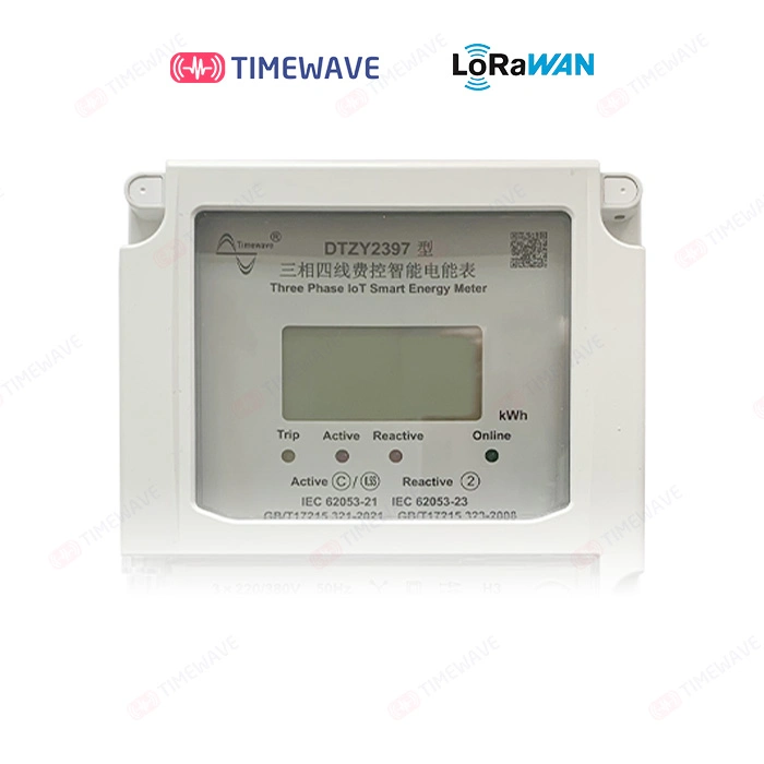 Lorawan/RS485/кат. 1 Электрический измеритель мощности с дистанционным управлением, трехфазным питанием