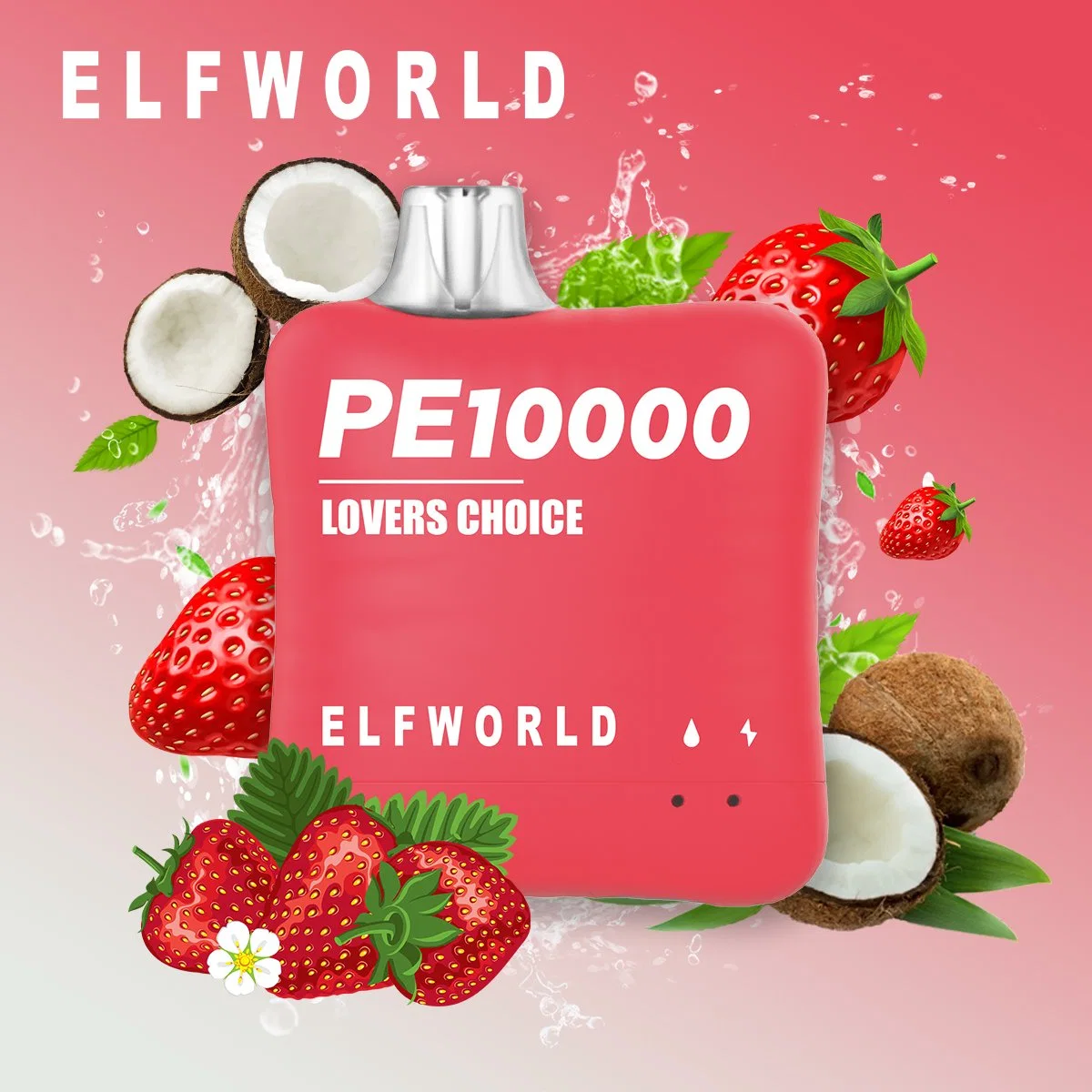 PE 10000 Puff Sweet Fruit Flavor Elektronische Zigarette Einweg I Vape Elfworld Großhandel/Lieferant Fabrik Hookah Saft Rauch OEM / ODM Vape