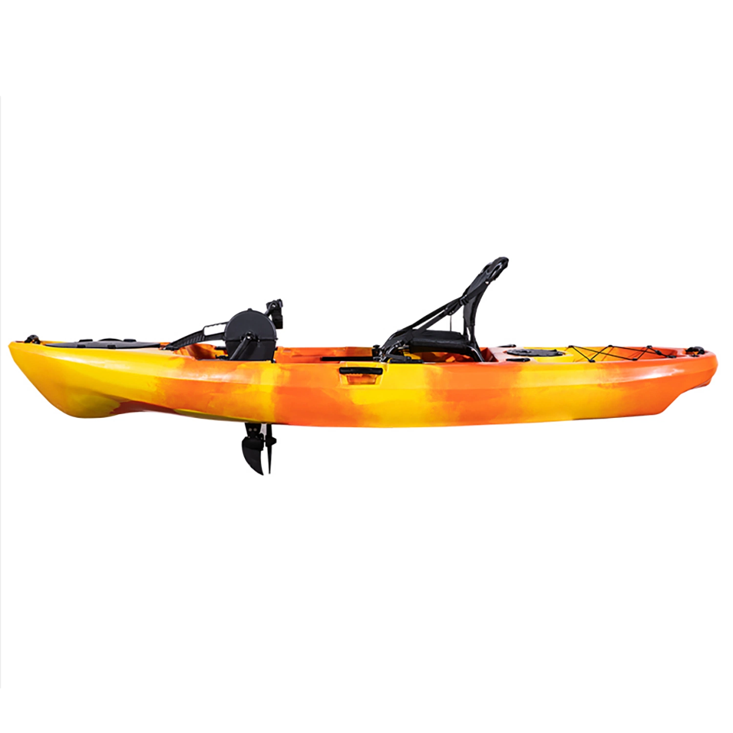 Single Seat One Person 10FT Fishing Pedal Drive PE Plastic Kayak