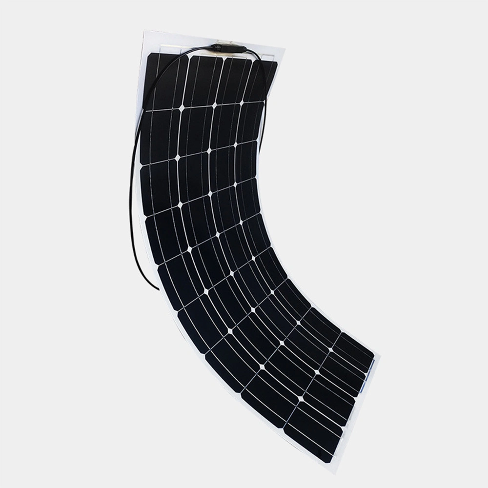 La fábrica de paneles fotovoltaicos de 100W Cargador de teléfono del panel solar flexible off-grid del sistema de suministro de energía