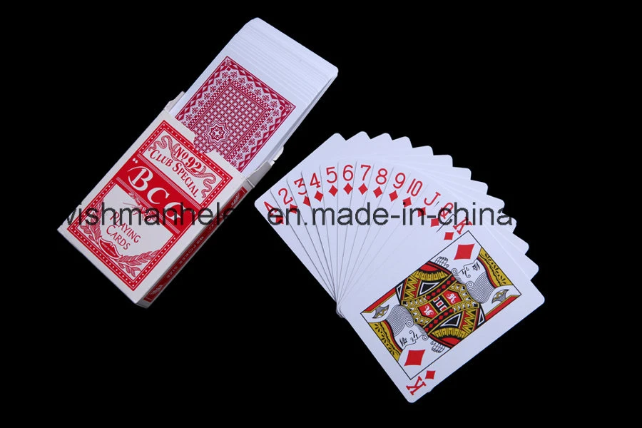 Casino 100 % Nouveau plastique /Cartes à jouer de Poker en PVC (BCG)