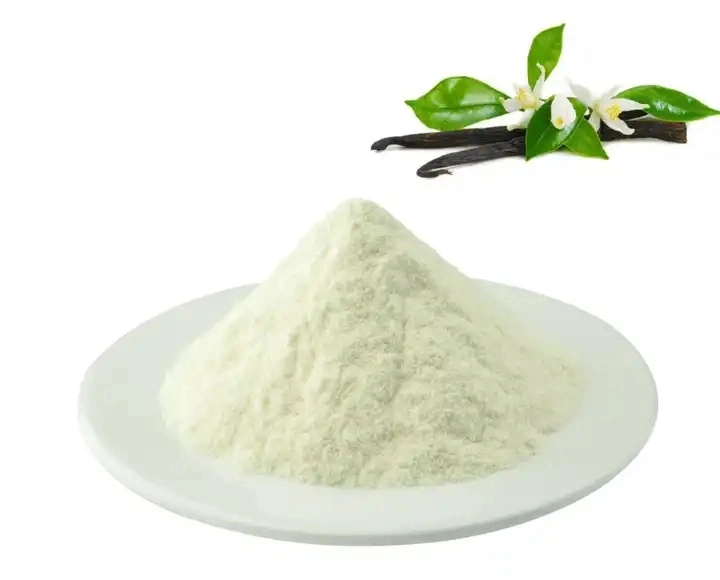 Bulk Stock Natural Food Grade Flavor Vanillin and Vanilla Powder for Cake