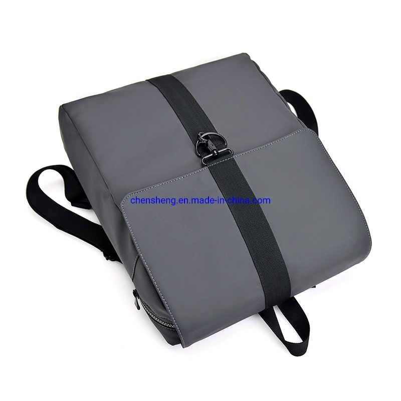 High Capacity Reflective Bagpack School Laptop Anti Theft Rucksack