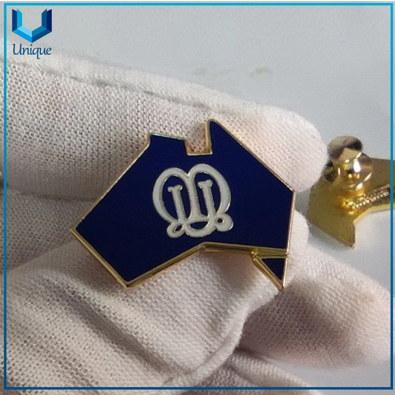 Custom Design Laple Pin, Gold Metal Brooch with Epoxy, Mother's Pin for Souvenir Promotional Gifts