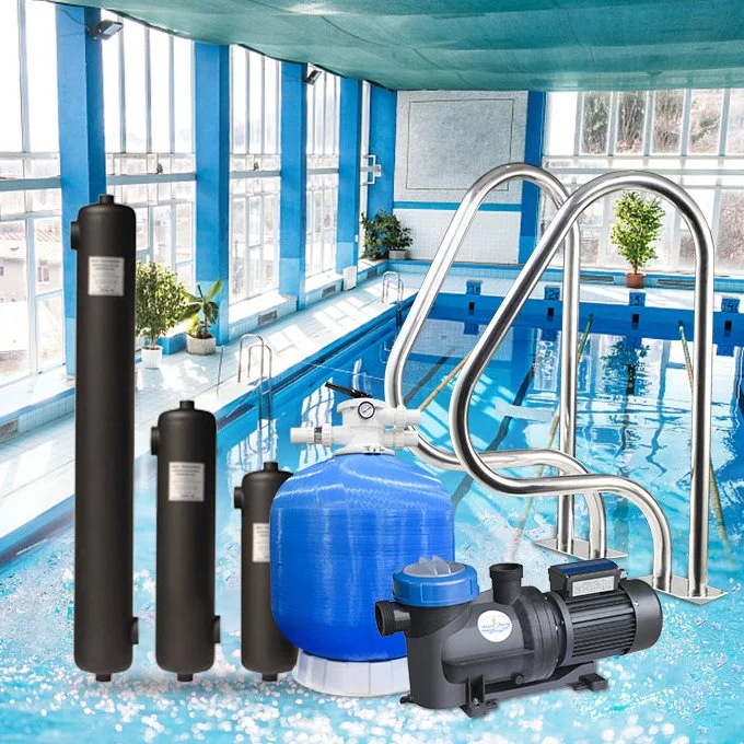 Precio de fábrica conjunto completo Piscina filtro de arena Accesorios Equipo