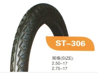 High Quality Motor Cross Tire, Scooter Tyre, Motorcycle Tyre with 250-17, 275-17, 300-17, 300-18