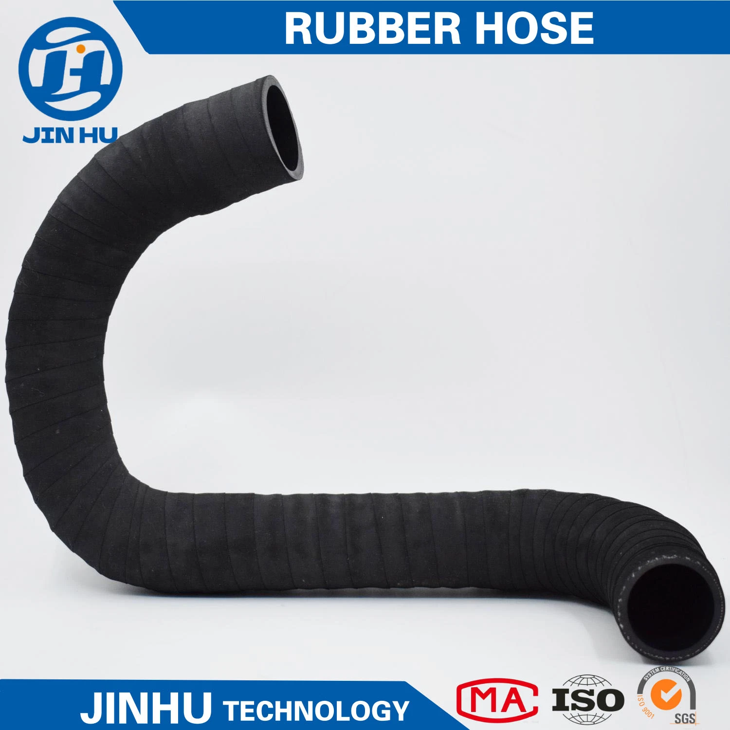 Jinhu 150psi Water Suction & Discharge Rubber Tube Hose Pipe (OEM)