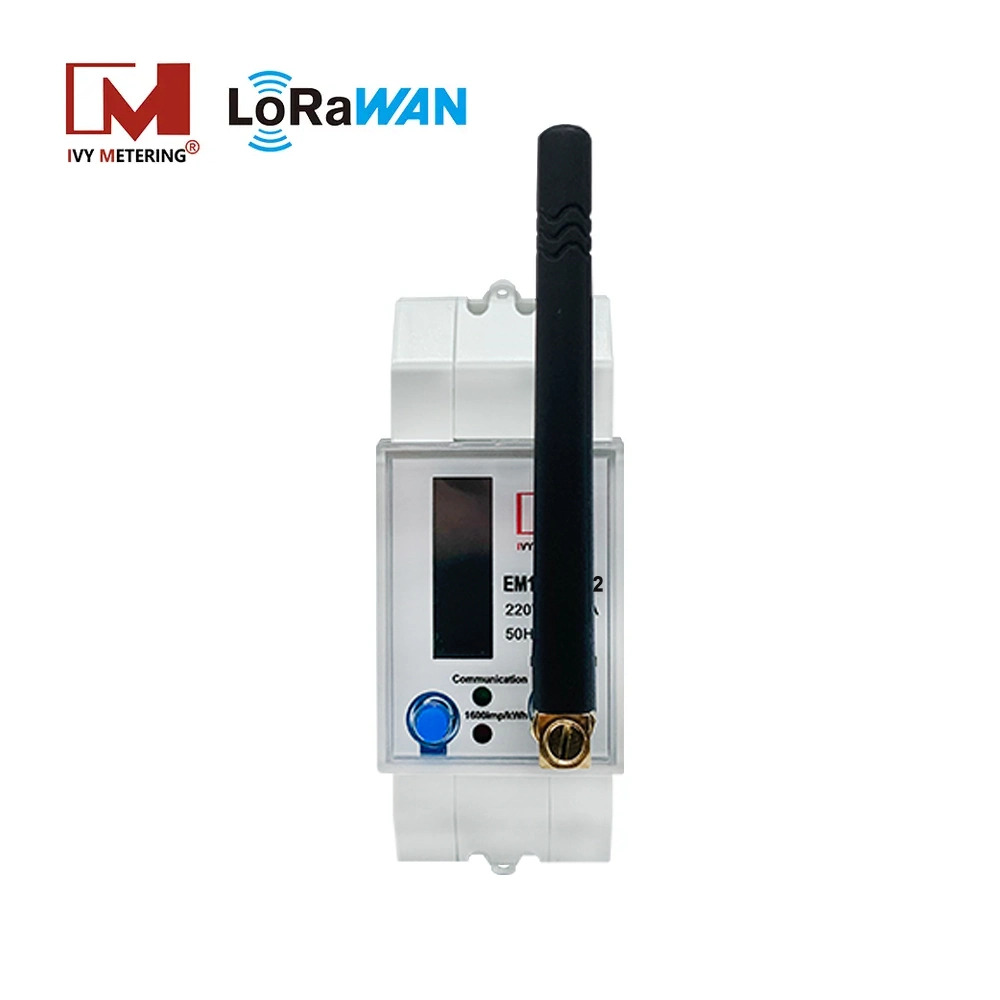 Single Phase Remote Control Wireless Lorawan Prepaid Smart Energy Meter