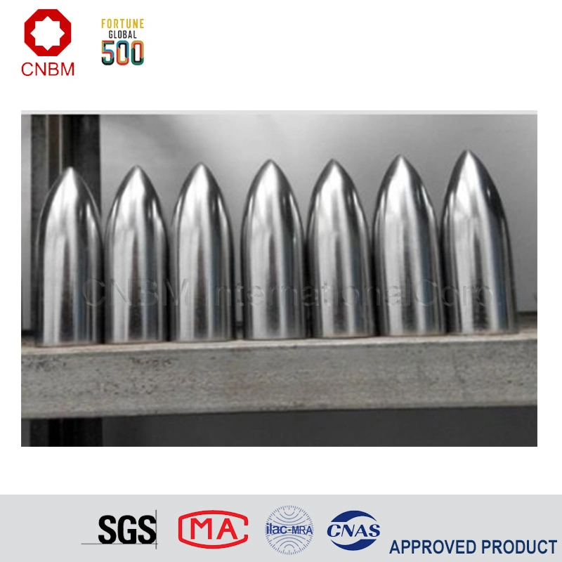 Piercing Plugs for Producing Seamless Steel Pipes