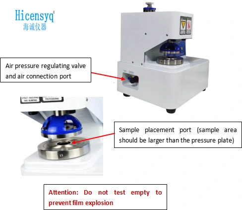 Machine d'essai de résistance à l'éclatement Mullen/Machine d'essai de résistance à l'éclatement du carton ondulé Machine d'essai de résistance à l'éclatement du papier/Machine d'essai de résistance à l'éclatement Instrument de laboratoire.