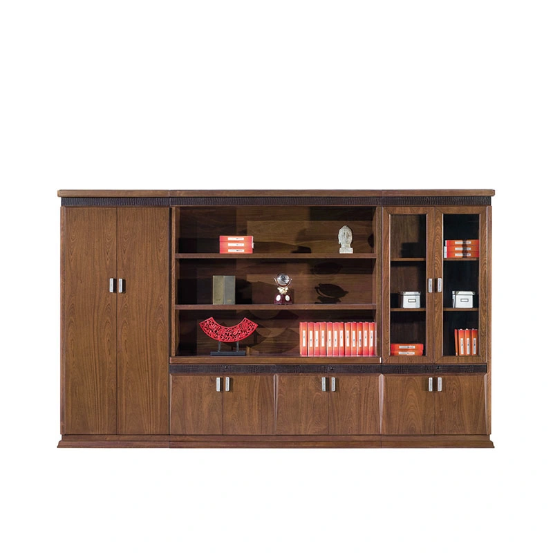 2020 Armazenamento moderno armário de arquivos de madeira madeira armário de arquivos do Office