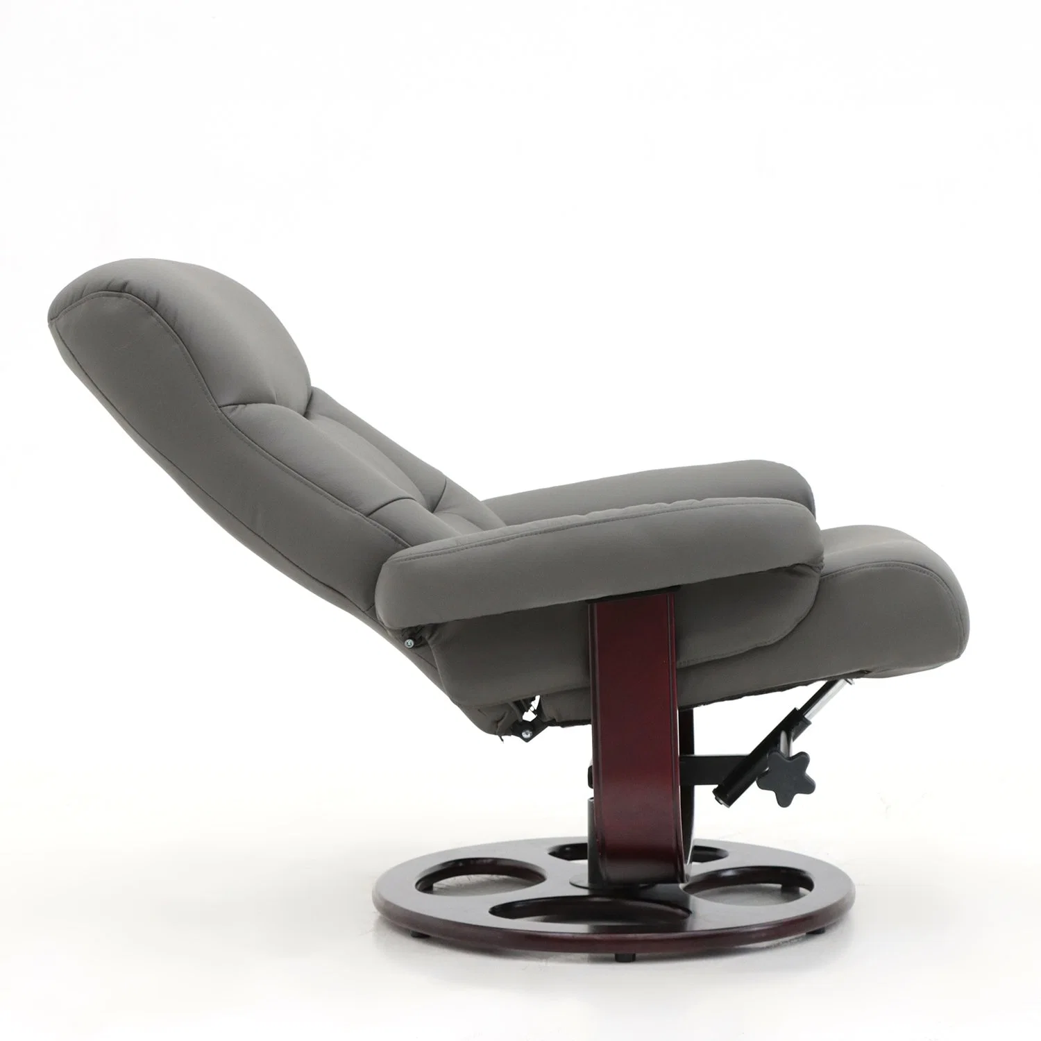 Loisirs modernes Geeksofa pivotant Fauteuil inclinable avec pouf